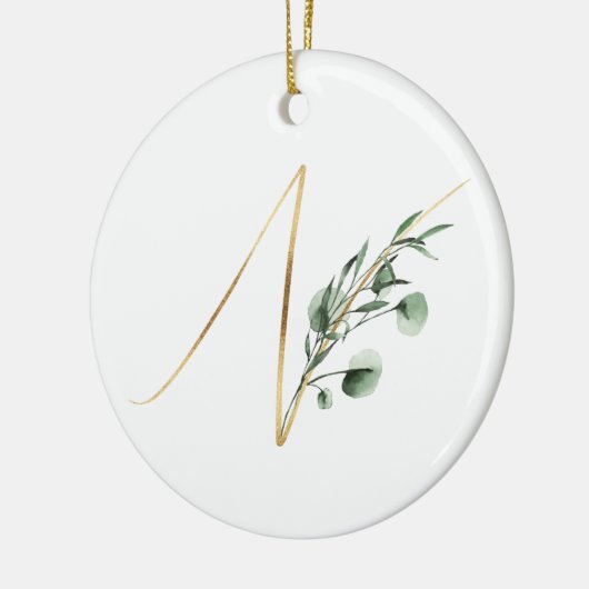 Winterfeestdagen initiaal ornament (Links)