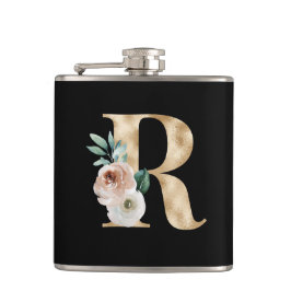 Winterfeestdagen initialen letter R Heupfles