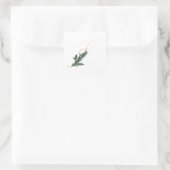 Winterfeestdagen initialen sticker letter F (Tas)