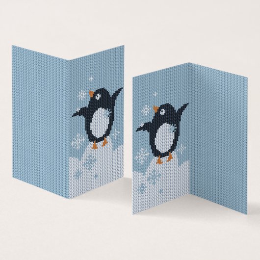 WinterFeestdagen Kaart (Binnen en buitenkant)