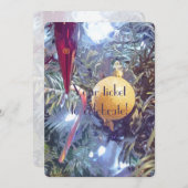 Winterfeestdagen Kaart (Voorkant / Achterkant)