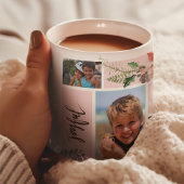 WinterFeestdagen | Kerstfamilie 6 Foto-collage Mok