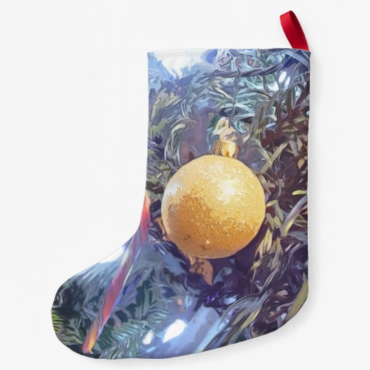 Winterfeestdagen Kleine Kerstsok (Achterkant)