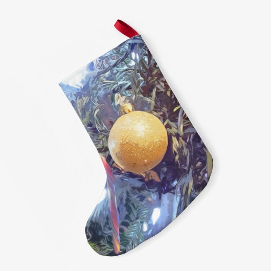 Winterfeestdagen Kleine Kerstsok (Achterkant (Hangend))