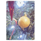 Winterfeestdagen Klembord (Achterkant)