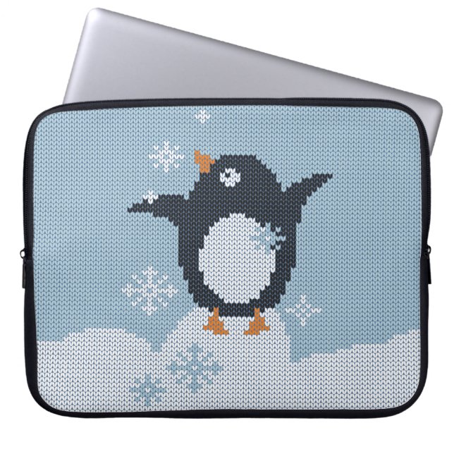 WinterFeestdagen Laptop Sleeve (Voorkant)