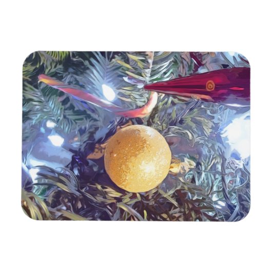 Winterfeestdagen Magneet (Horizontaal)