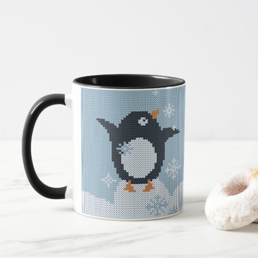 WinterFeestdagen Mok (Met donut)