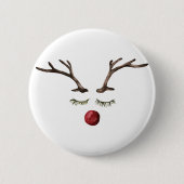 Winterfeestdagen Ronde Button 5,7 Cm (Voorkant)