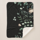 Winterfeestdagen Sherpa Deken (Voorkant)