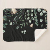 Winterfeestdagen Sherpa Deken (Voorkant (horizontaal))