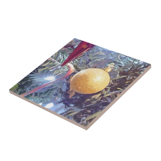 Winterfeestdagen Tegeltje (Zijkant)