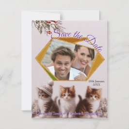 Winterfeesten in de sneeuw, met Kittens Aankondiging