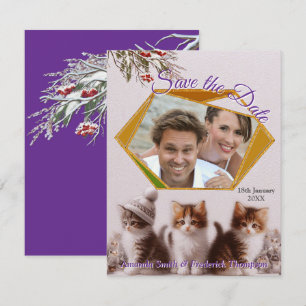 Winterfeesten in de sneeuw, met Kittens Aankondiging