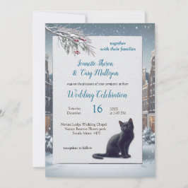 Winterfeesten in de sneeuw of in de zon. kaart