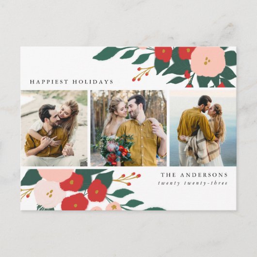 Winterfleschemicaliën | Holiday-foto Briefkaart (Voorkant)