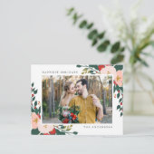 Winterfleschemicaliën | Holiday-foto Briefkaart (Staand voorkant)