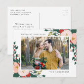 Winterfleschemicaliën | Holiday-foto Briefkaart (Voorkant / Achterkant)