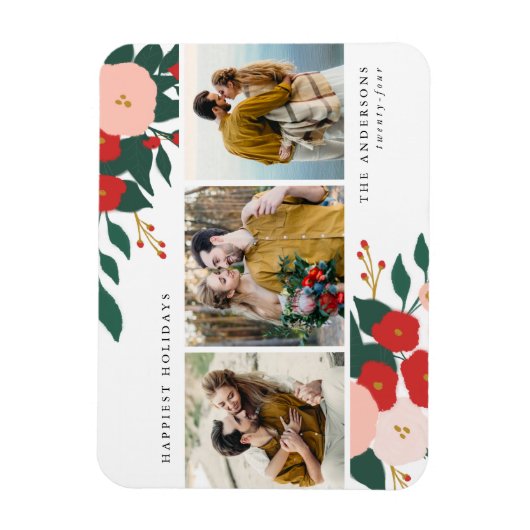 Winterfleschemicaliën | Holiday-foto Magneet (Verticaal)