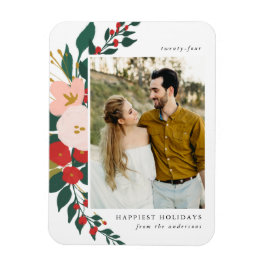 Winterfleschemicaliën | Holiday Photo Magnet Magneet