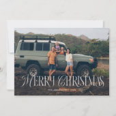  winterflesjes kerstfoto feestdagenkaart (Voorkant)