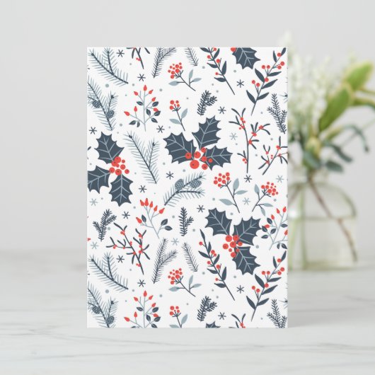 Winterflora (Staand voorkant)