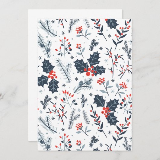 Winterflora (Voorkant / Achterkant)