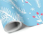 Winterflora 2 cadeaupapier (Rol Hoek)