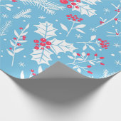 Winterflora 2 cadeaupapier (Hoek)