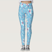 Winterflora 2 leggings (Voorkant)