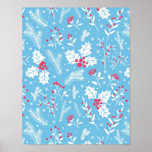 Winterflora 2 poster (Voorkant)