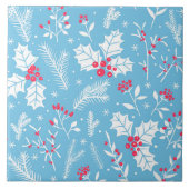 Winterflora 2 tegeltje (Voorkant)