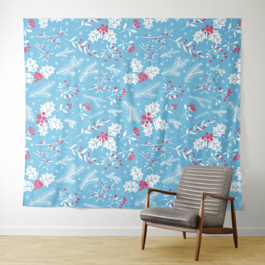 Winterflora 2 wandkleed (In Situ (horizontaal))