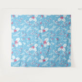 Winterflora 2 wandkleed (Voorkant (horizontaal))