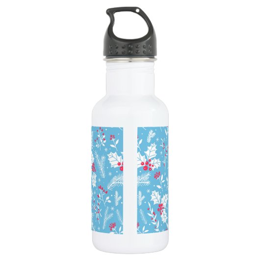 Winterflora 2 waterfles (Achterkant)