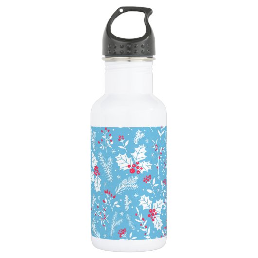 Winterflora 2 waterfles  (Voorkant)