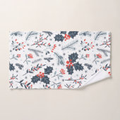 Winterflora Bad Handdoek (Handdoek)