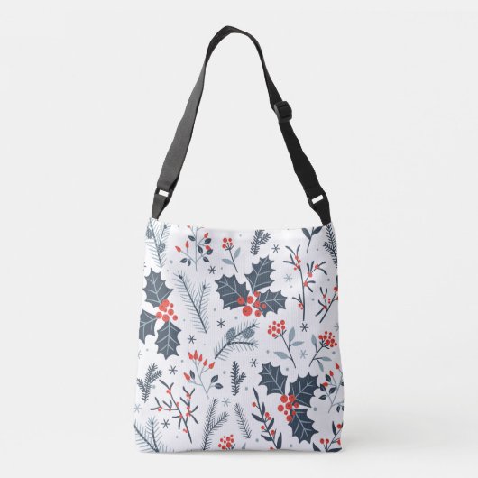 Winterflora Crossbody Tas (Achterkant)
