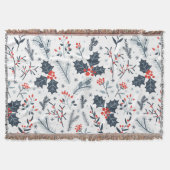 Winterflora Deken (Voorkant)