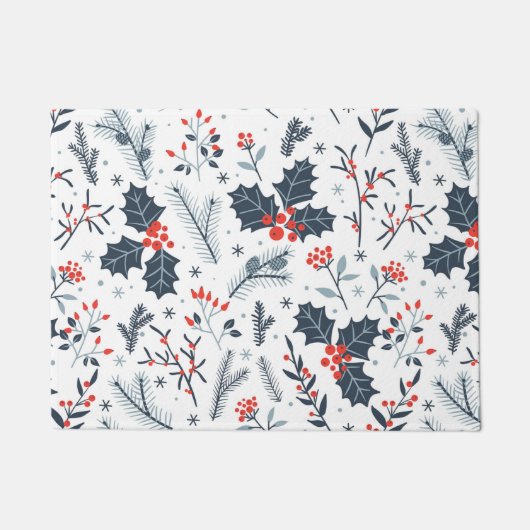 Winterflora Deurmat (Voorkant)