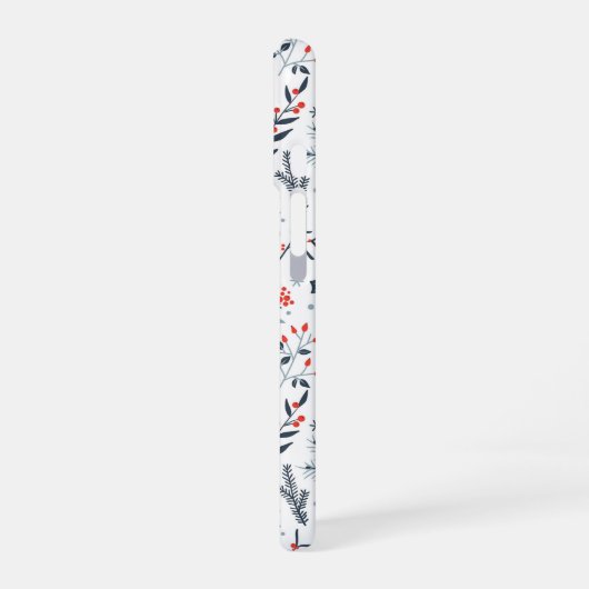 Winterflora iPhone 16 Hoesje (Linkerkant)