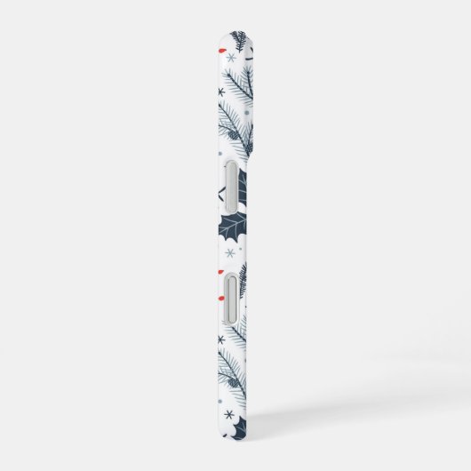 Winterflora iPhone 16 Hoesje (Rechterkant)