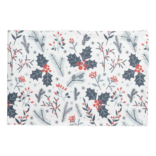 Winterflora Kussensloop (Achterkant)