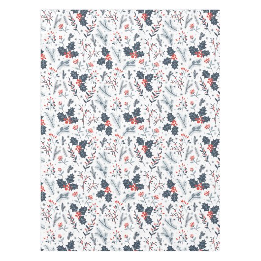 Winterflora Tafelkleed (Voorkant)