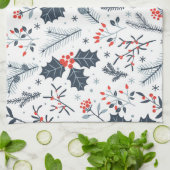 Winterflora Theedoek (Gevouwen)