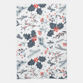 Winterflora Theedoek (Verticaal)