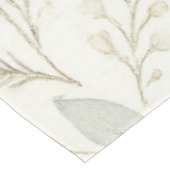Winterfluister Bloemen & Denneappel Tafelkleed (Gekanteld)