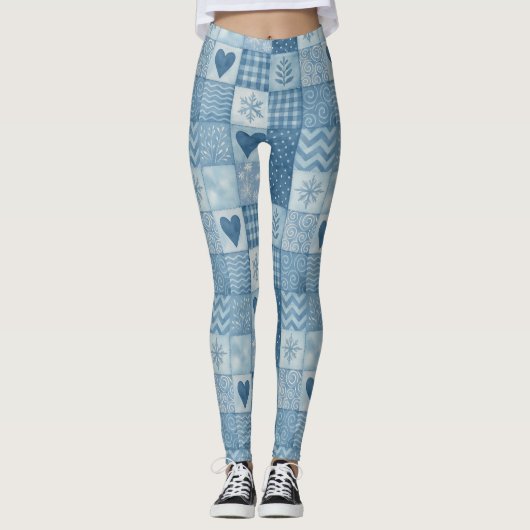 Winterfluisteren Leggings (Voorkant)