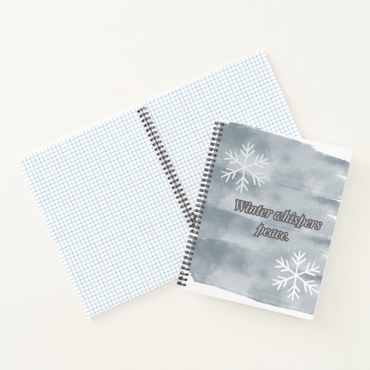 Winterfluisteren Notitieboek (Binnen)