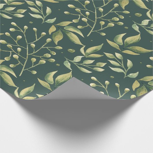 winterfoliewikkelpapier cadeaupapier (Hoek)